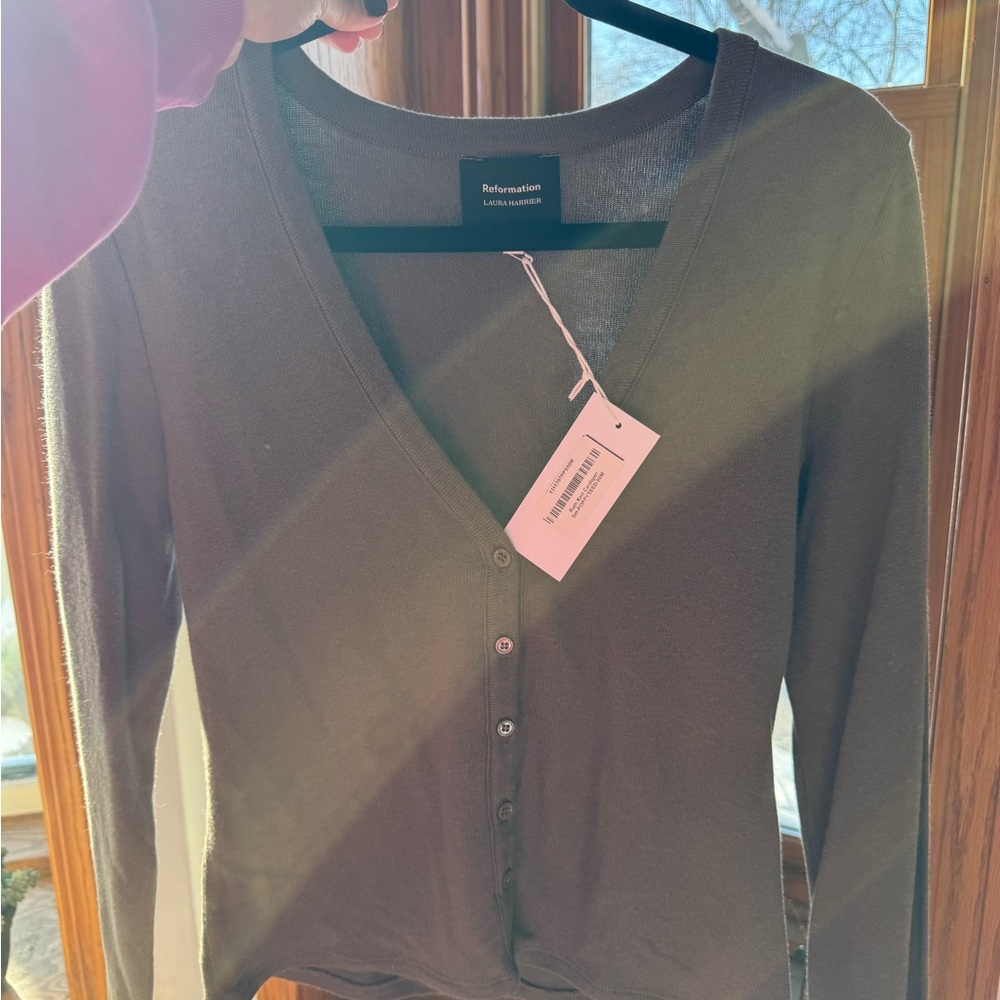 Reformation Ruth knit cardigan - Picture 2 of 4
